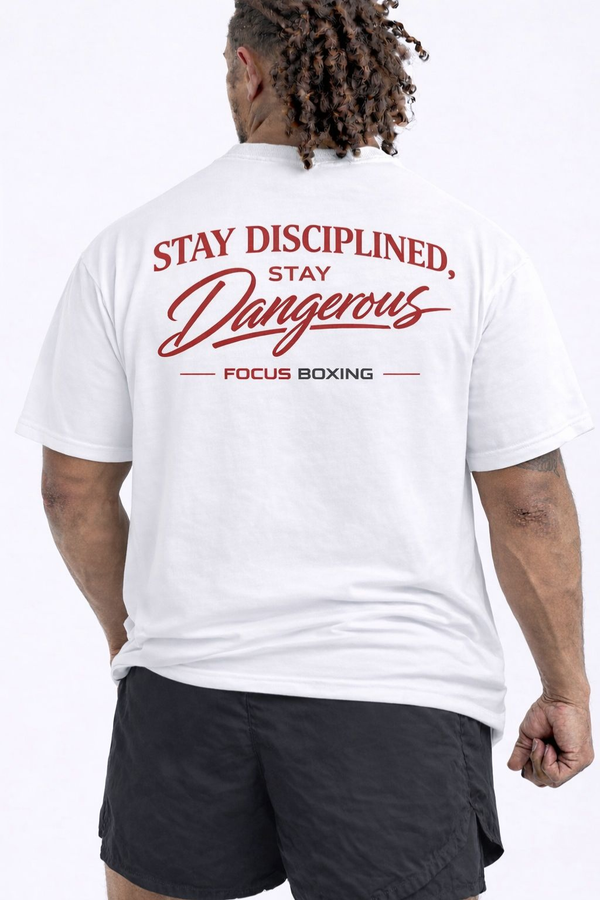 Stay Disciplined Stay Dangerous OVERSIZED T-SHIRT