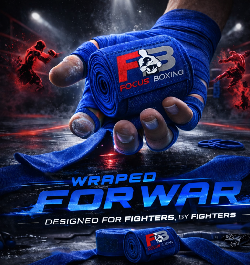 Boxbandagen 4,5 Meter Blau