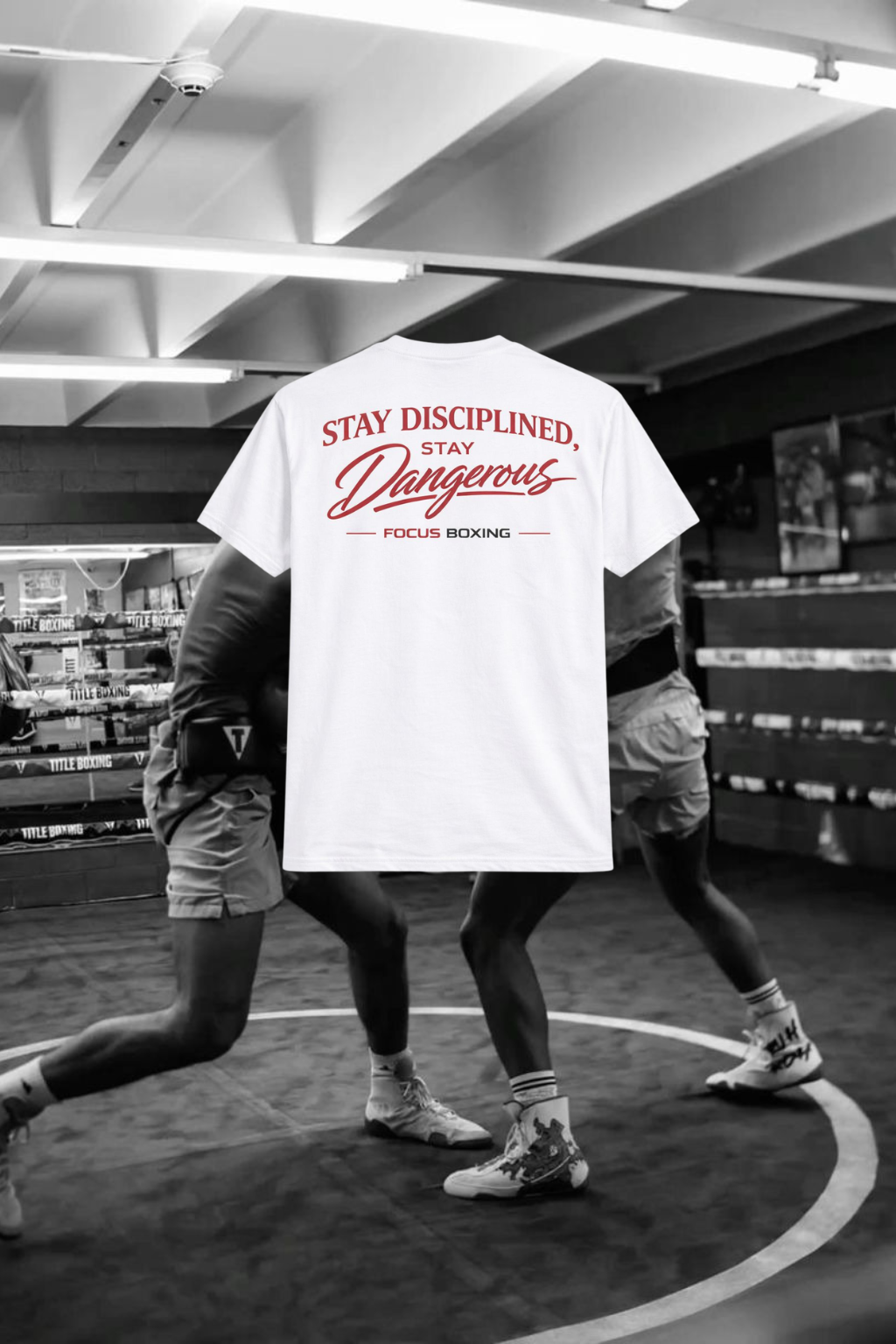 Stay Disciplined Stay Dangerous OVERSIZED T-SHIRT