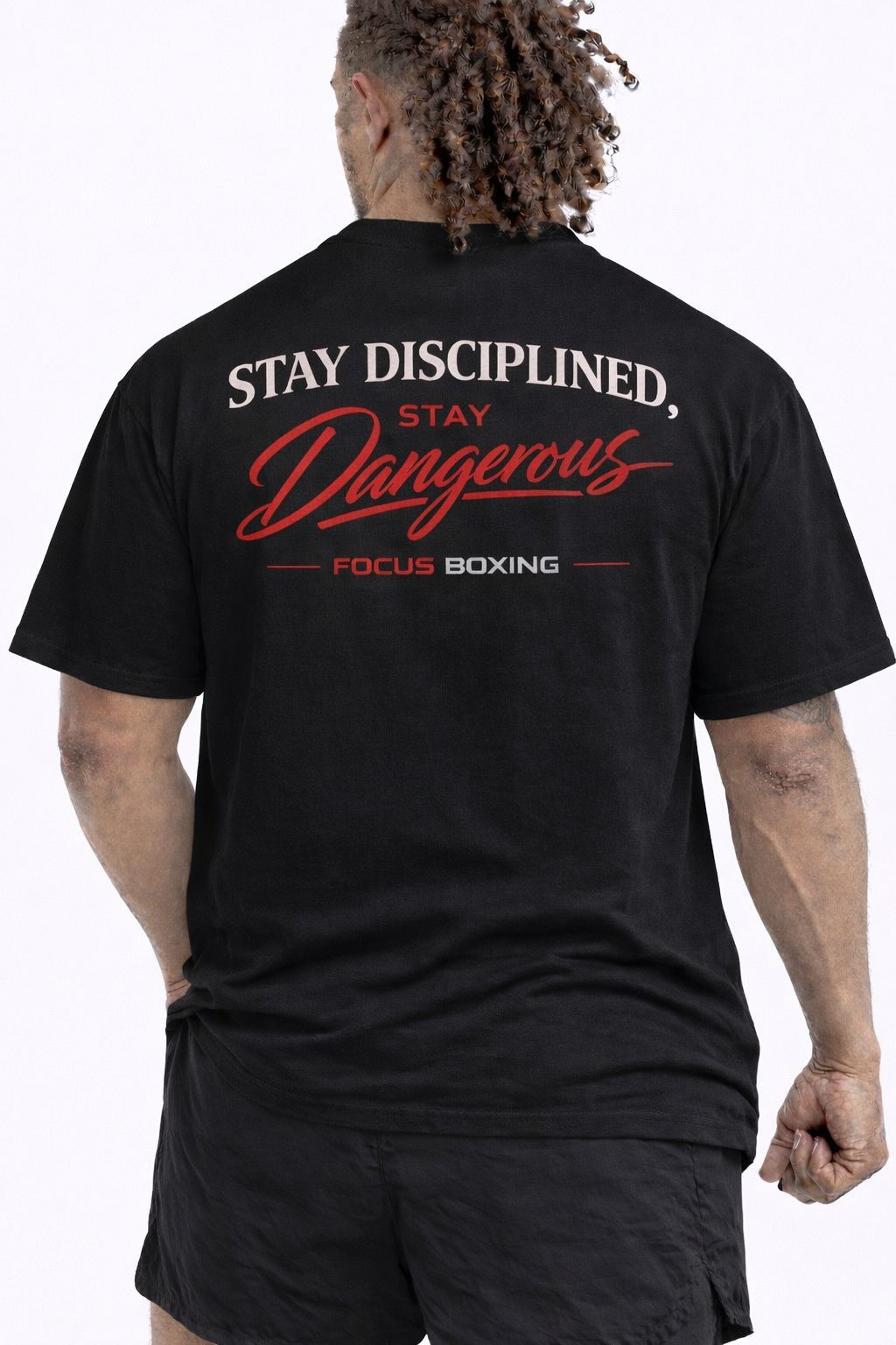Stay Disciplined Stay Dangerous OVERSIZED T-SHIRT