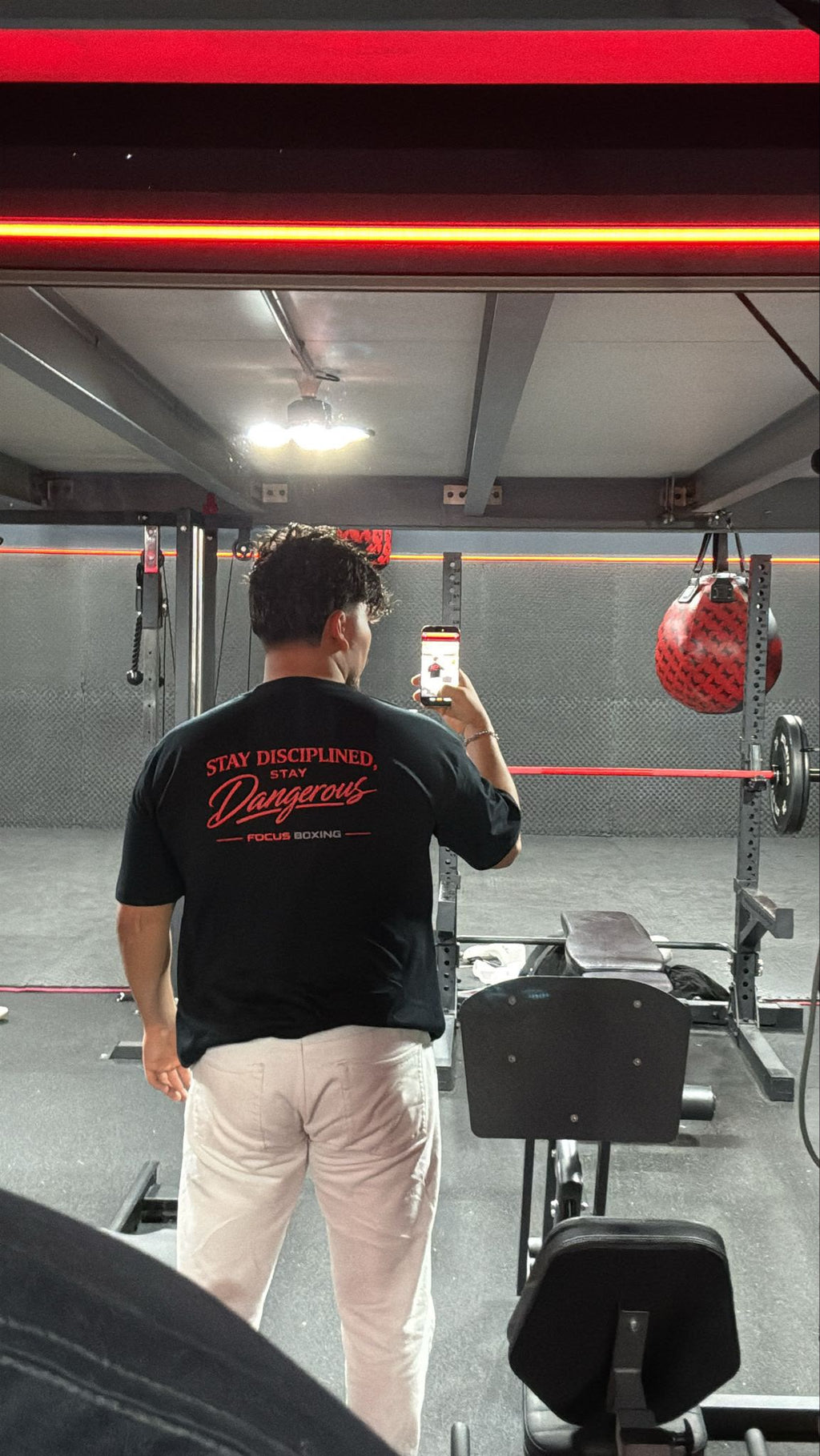 Stay Disciplined Stay Dangerous OVERSIZED T-SHIRT