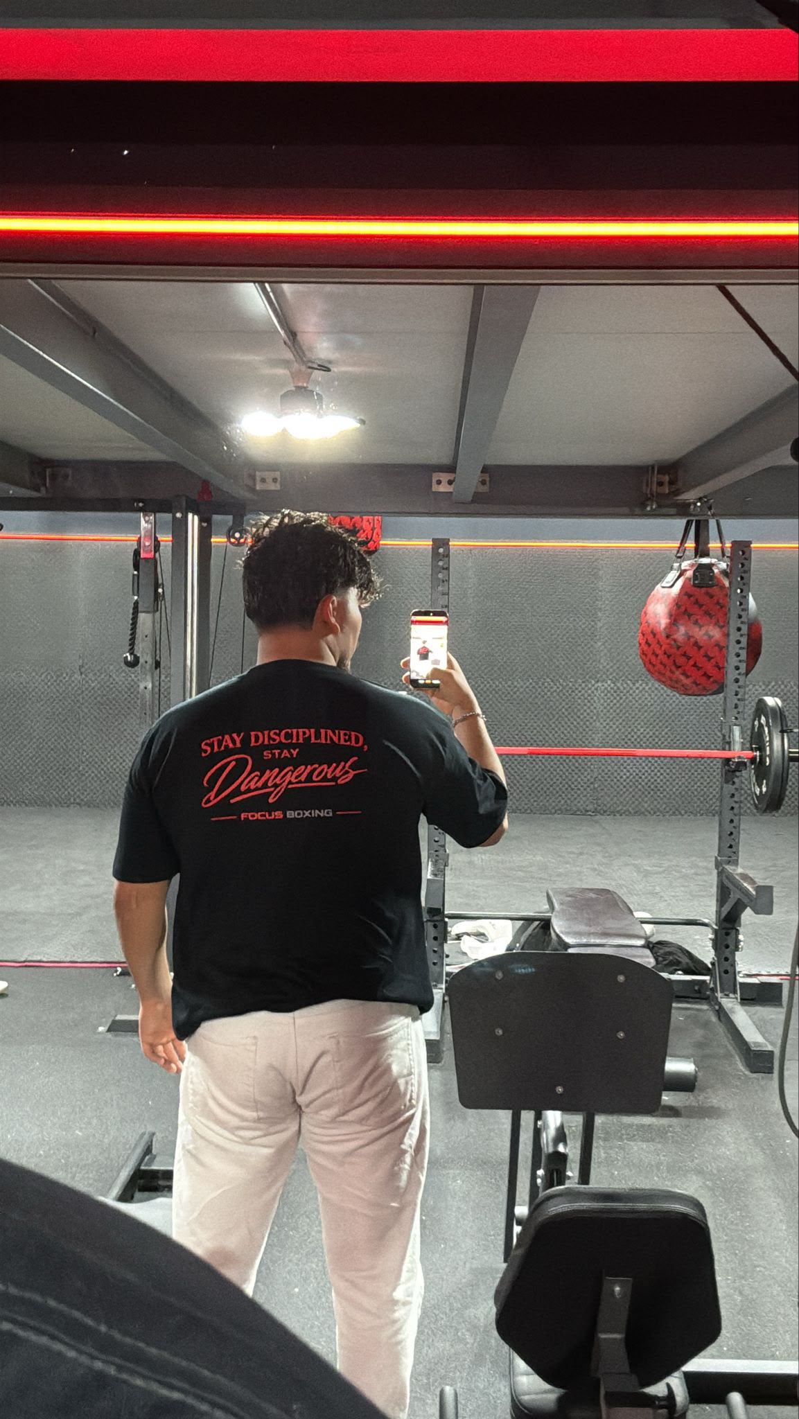 Stay Disciplined Stay Dangerous OVERSIZED T-SHIRT