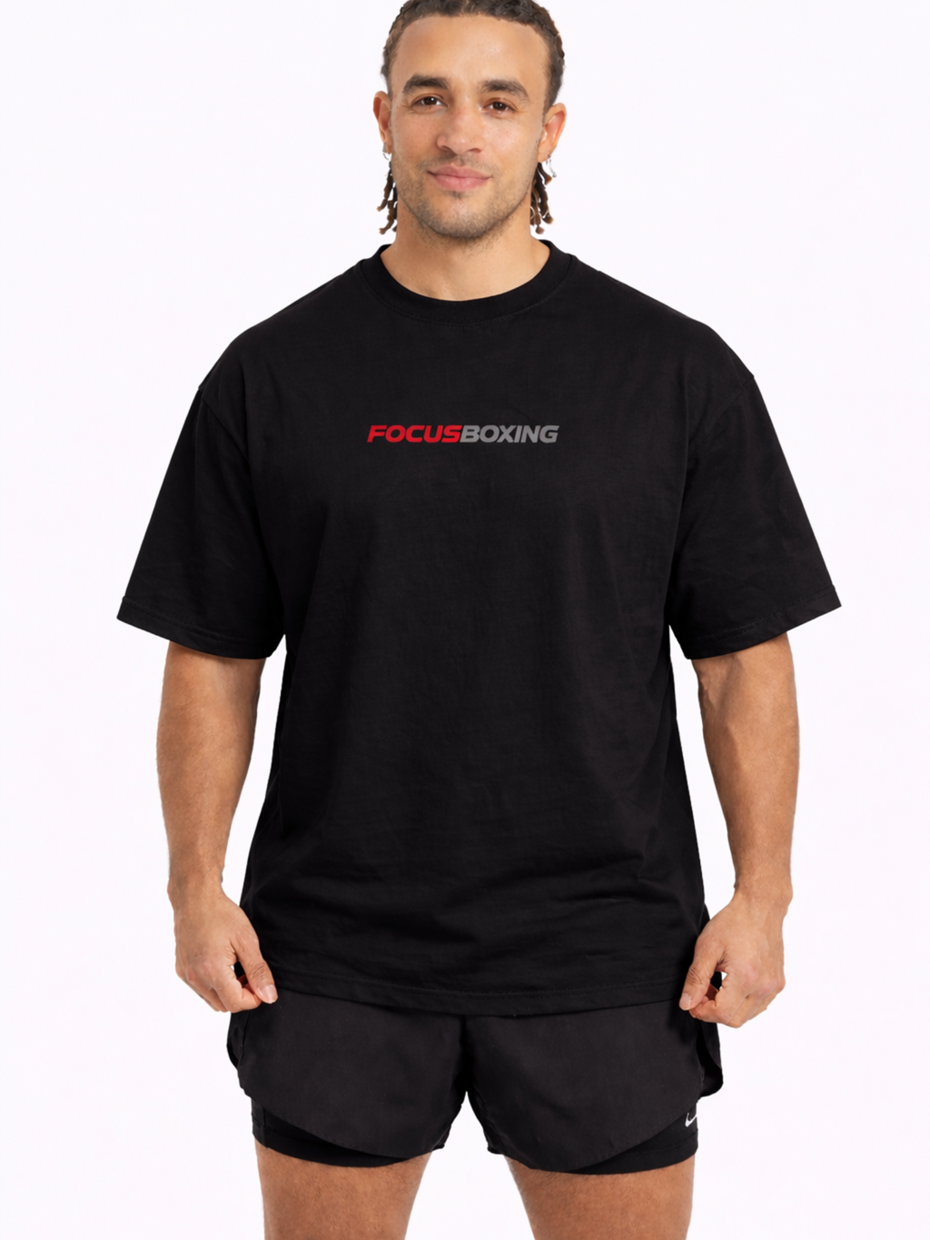 I'M NOT HERE TO TALK OVERSIZED T-SHIRT