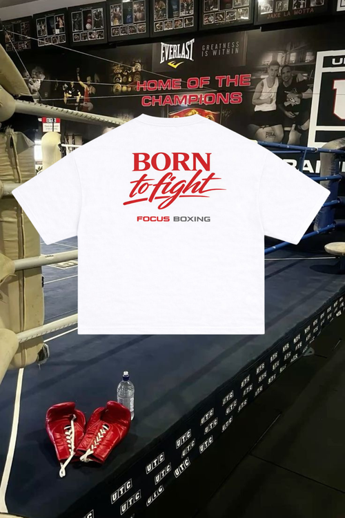 BORN TO FIGHT OVERSIZED T-SHIRT